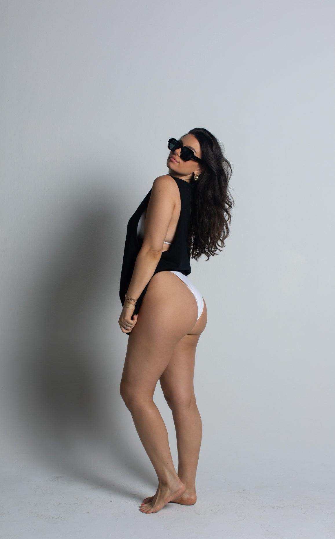 Sedona Jack Rabbit Tank Top in Noir