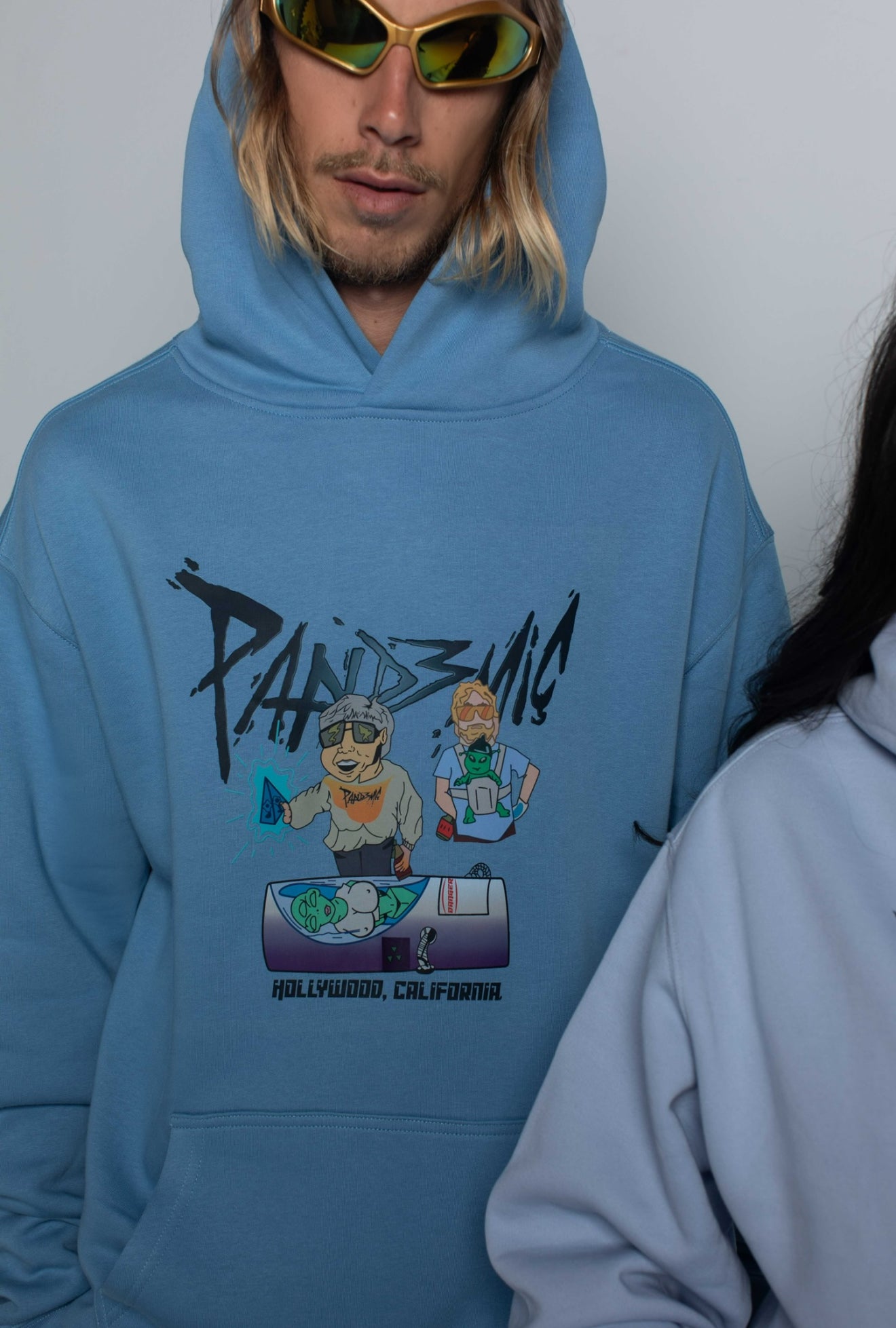 The Willies Relaxed Hood in Sky Blue