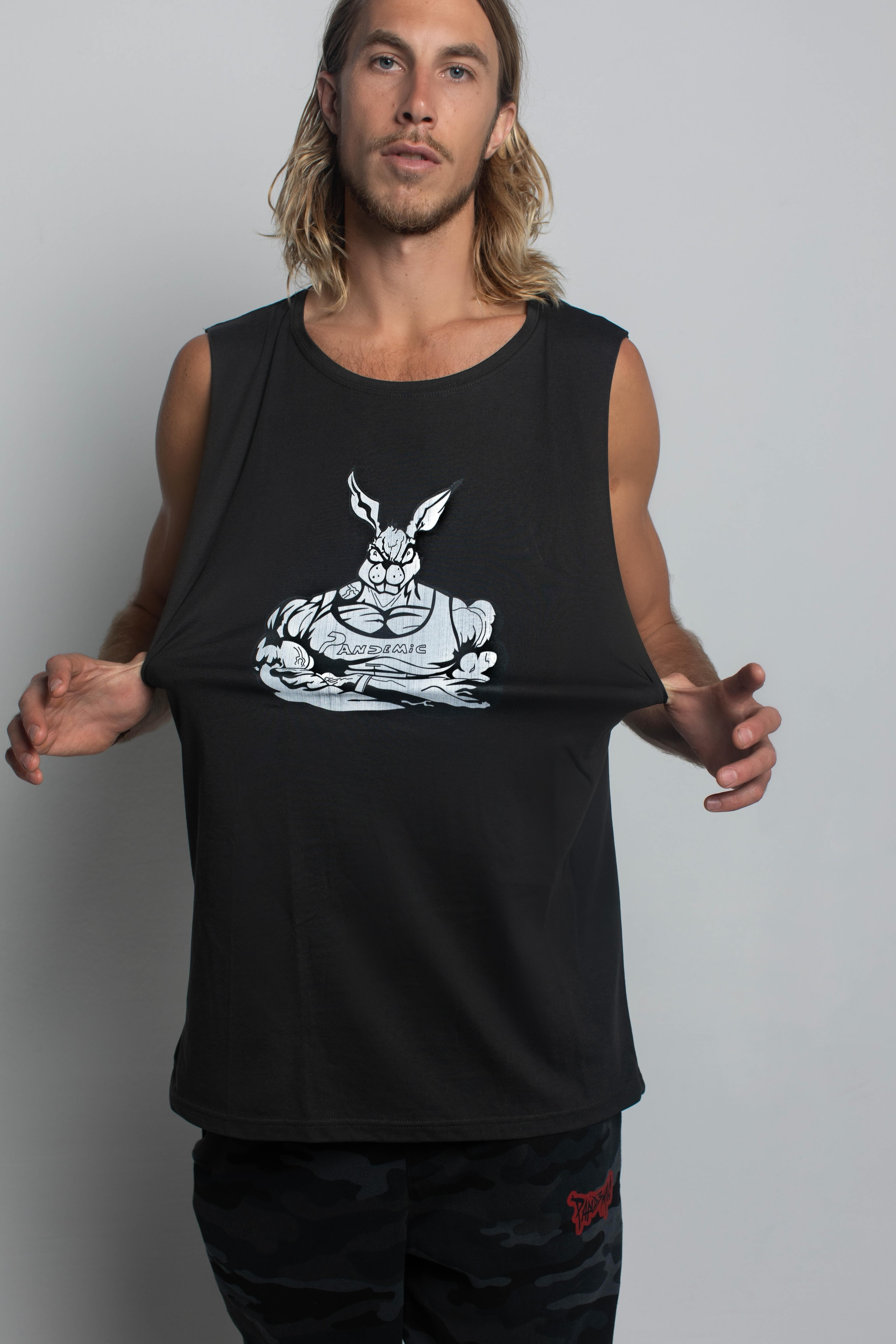 Sedona Jack Rabbit Tank Top in Ash