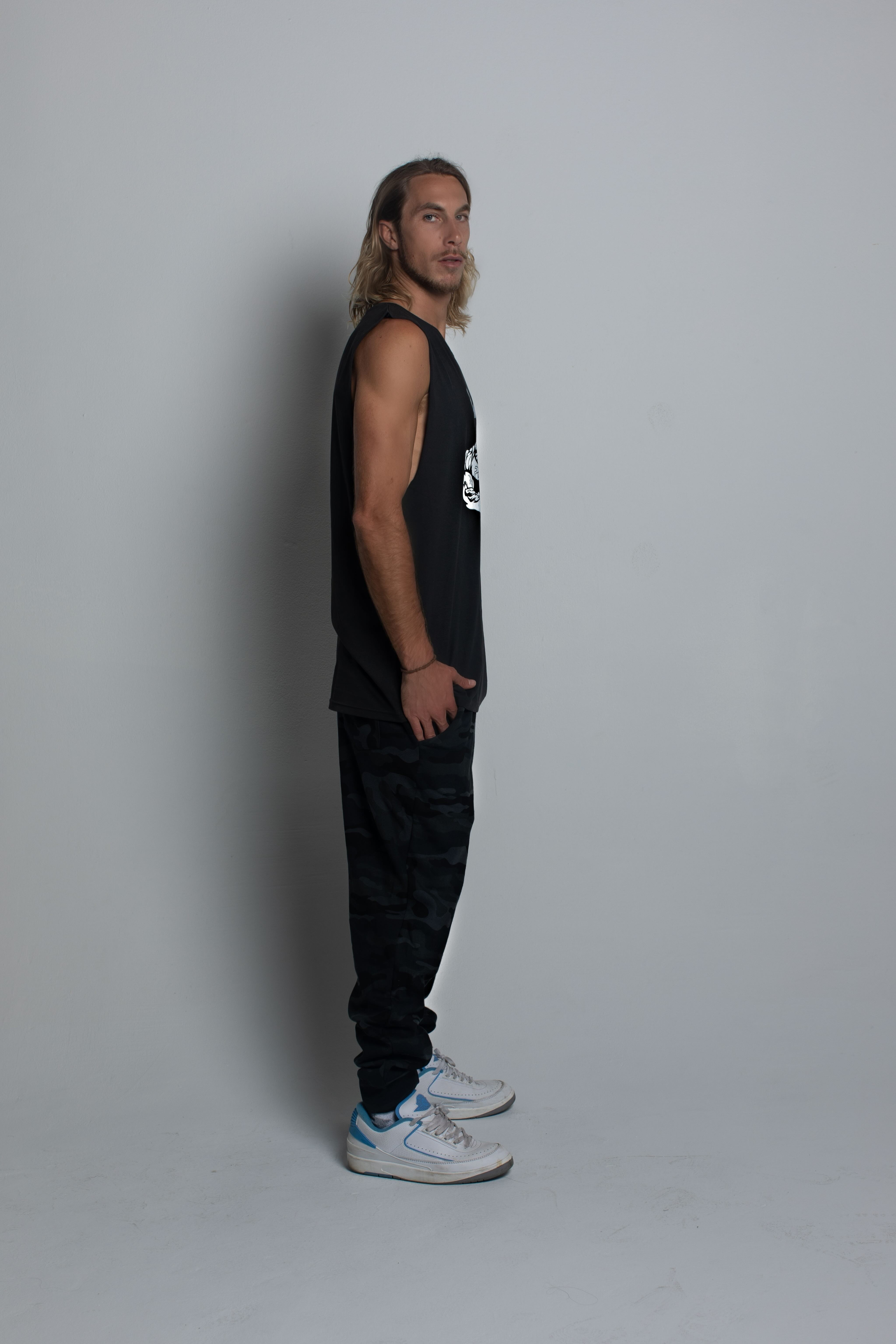 Sedona Jack Rabbit Tank Top in Ash