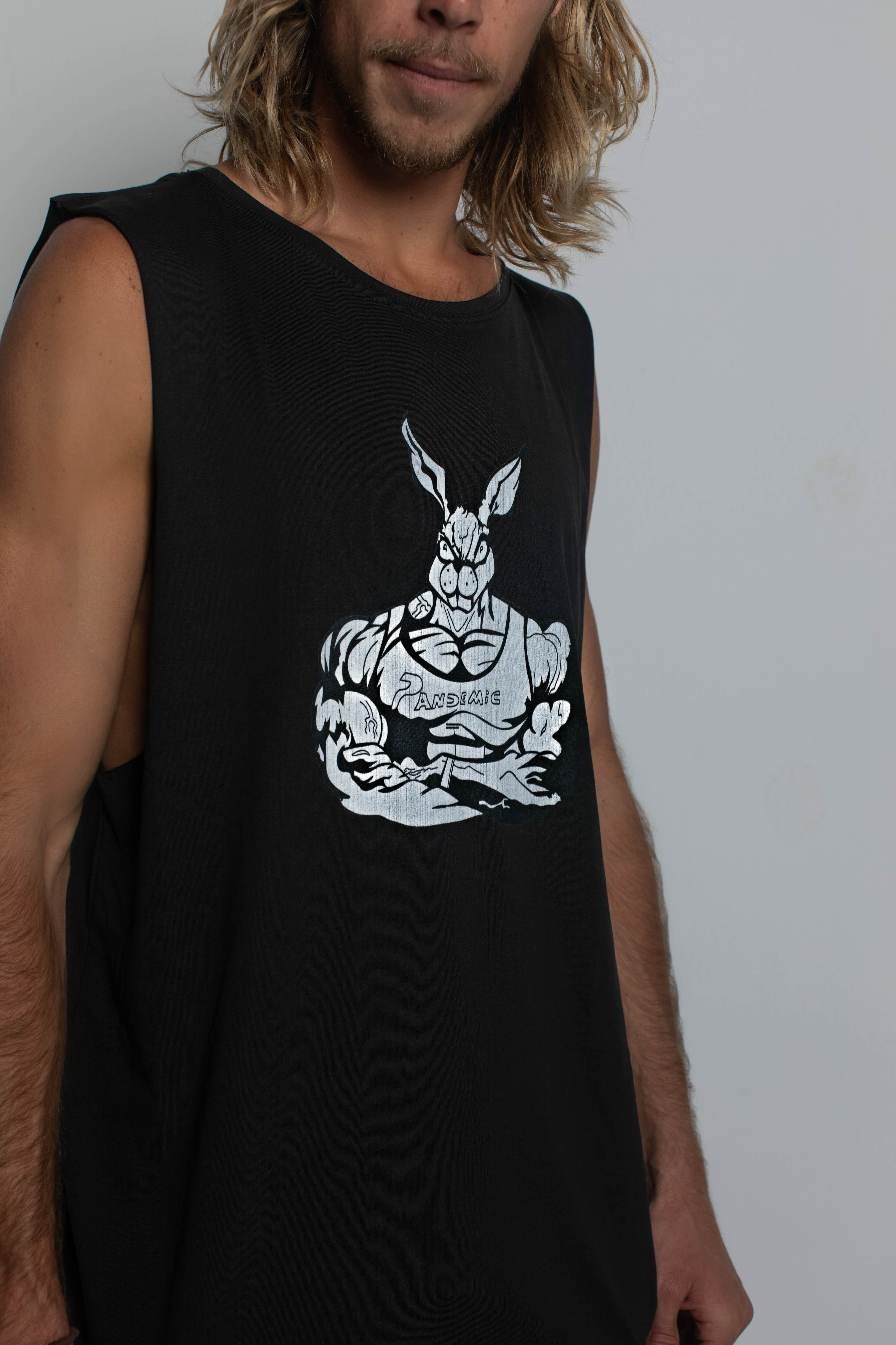Sedona Jack Rabbit Tank Top in Ash