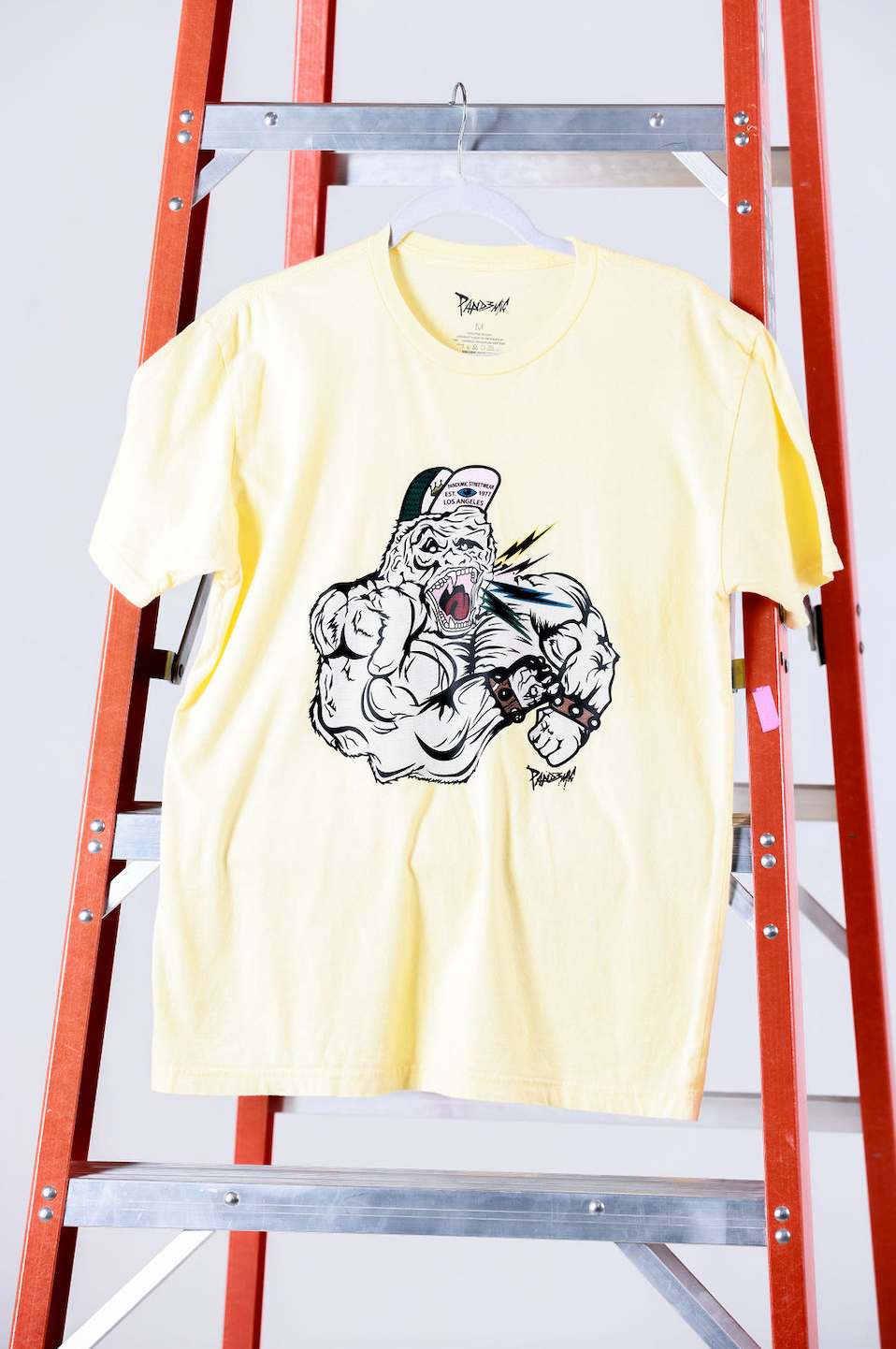 Bolted Ape T-Shirt in Butter Yellow