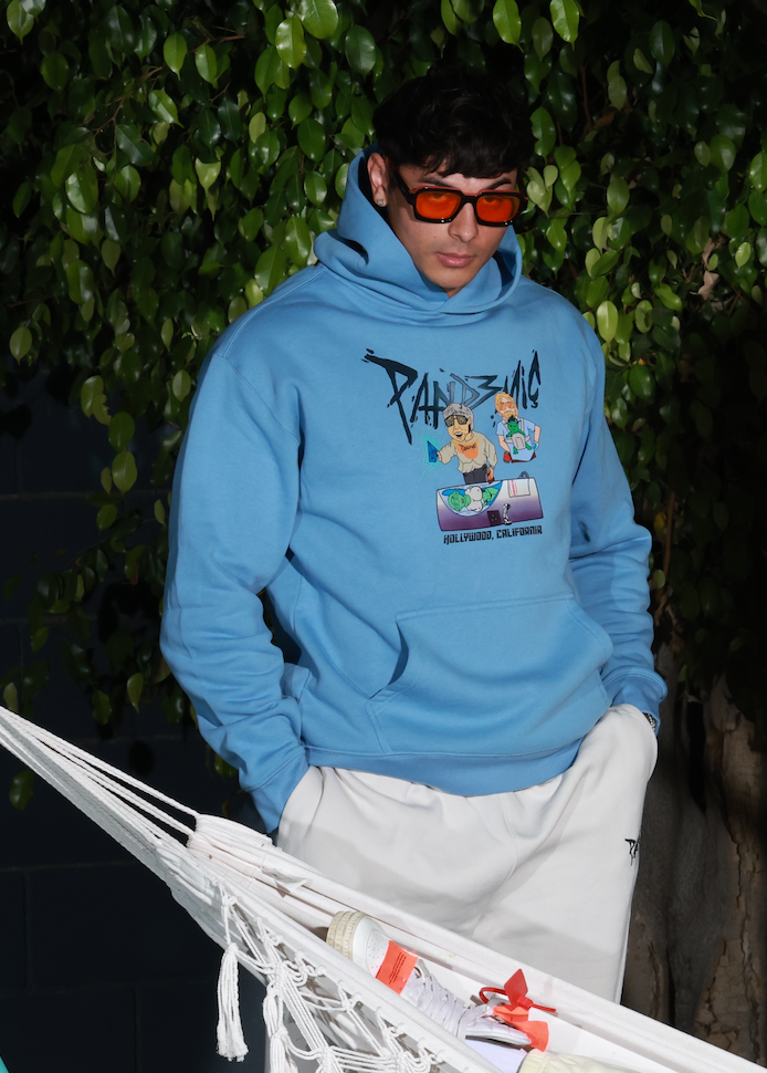 The Willies Relaxed Hood in Sky Blue