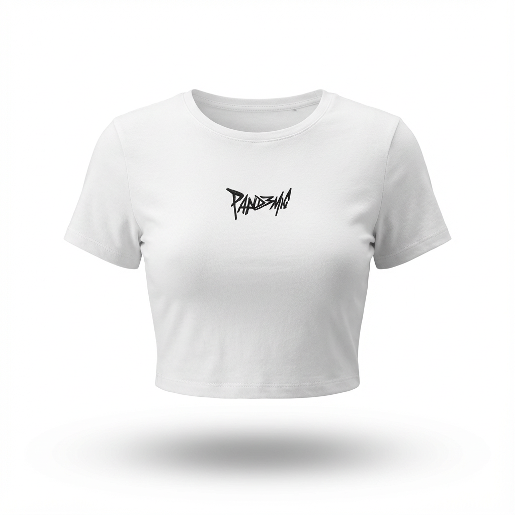 No Limit Crop Top in White