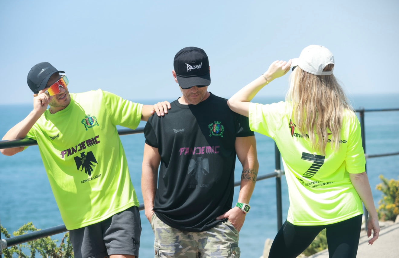 Pandemic FC Tee in Jet Black