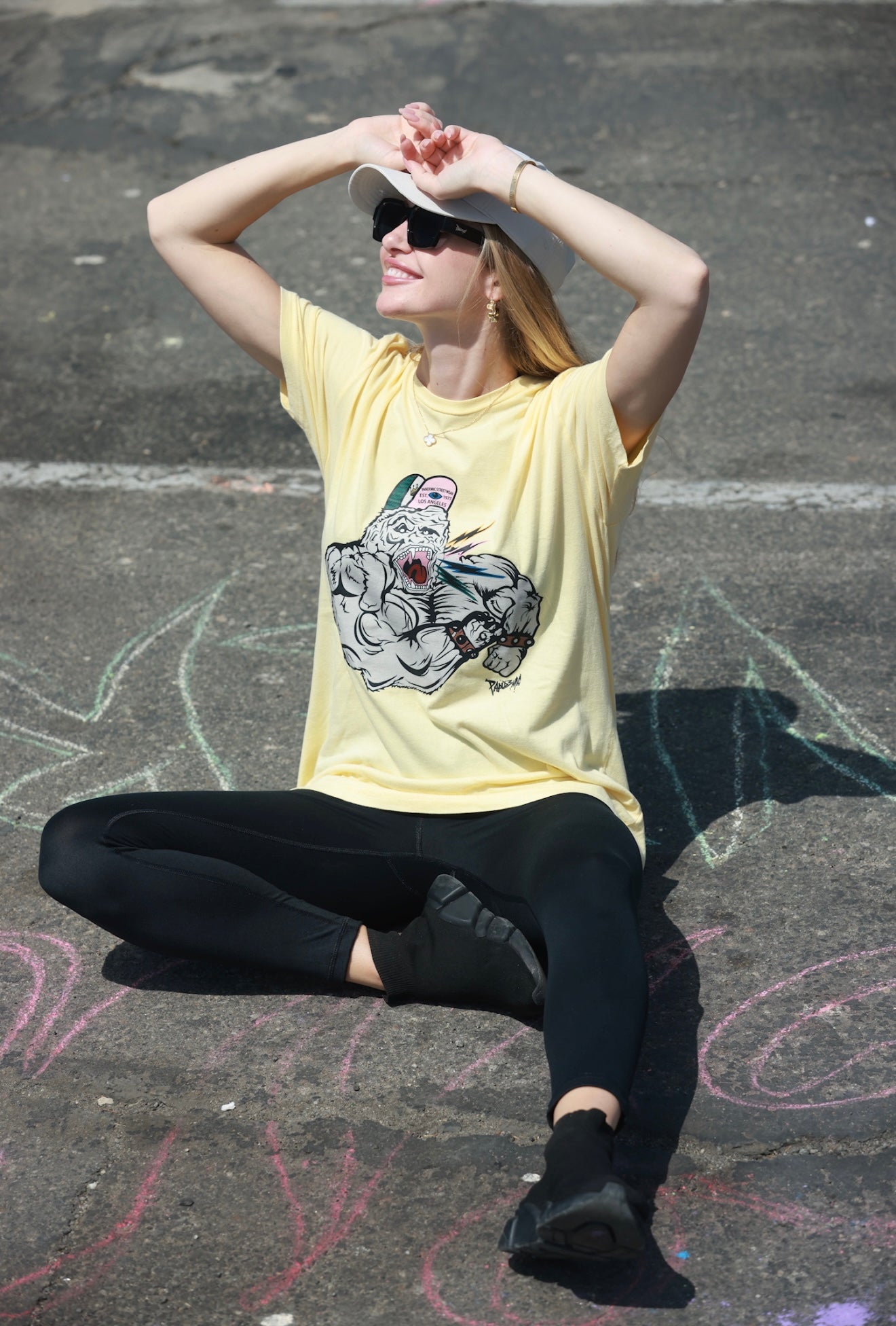 Bolted Ape T-Shirt in Butter Yellow