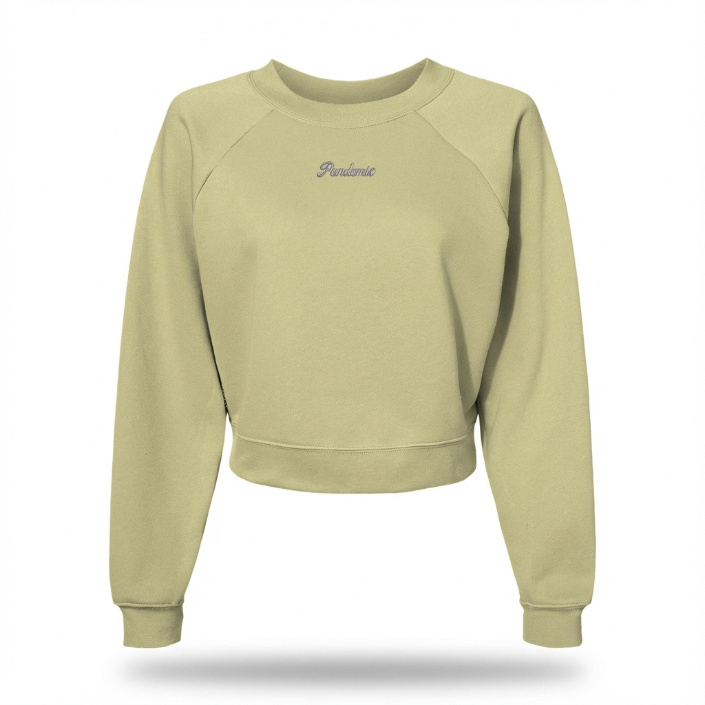 No Limit Raglan Fleece Sweatshirt in French Vanilla