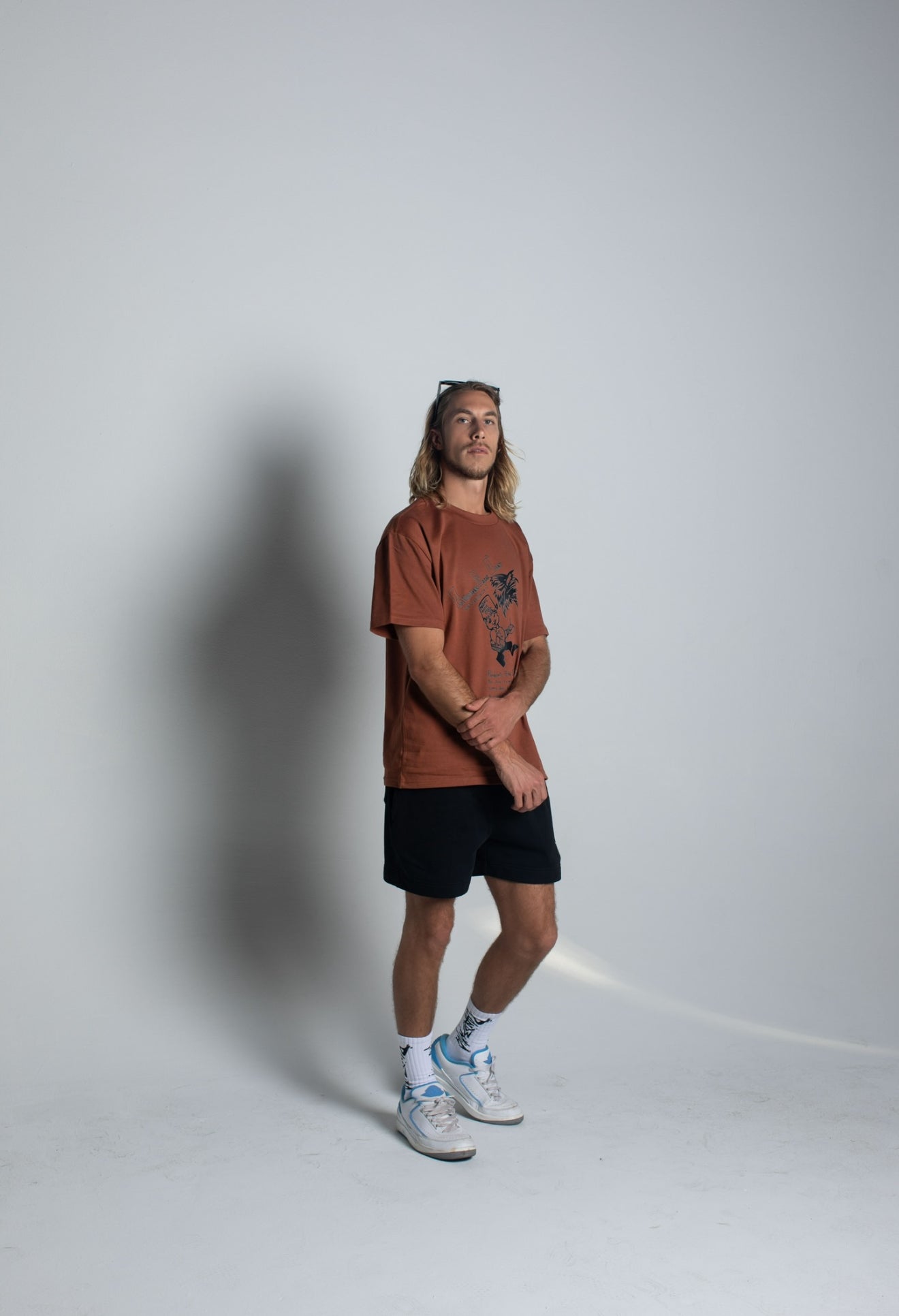 Pandemic No Fear Kava Bar Tee in Clay