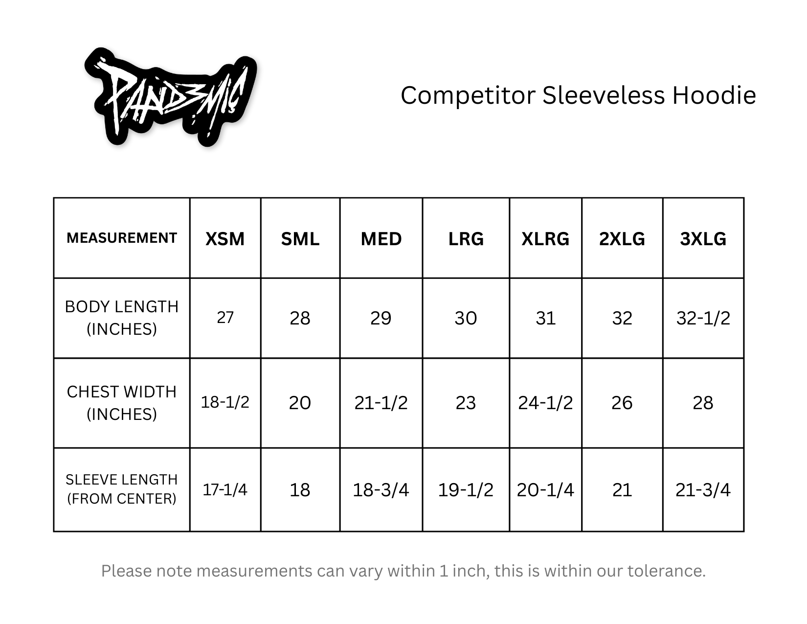 Pandemic Competitor Sleeveless Hoodie in Noir