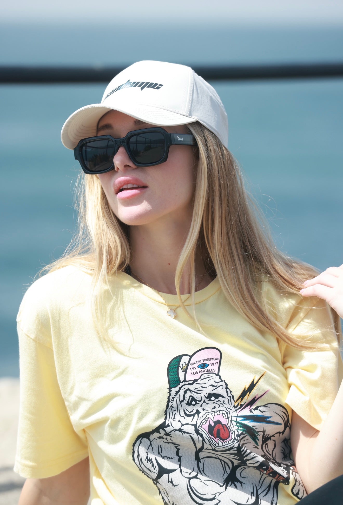 Bolted Ape T-Shirt in Butter Yellow