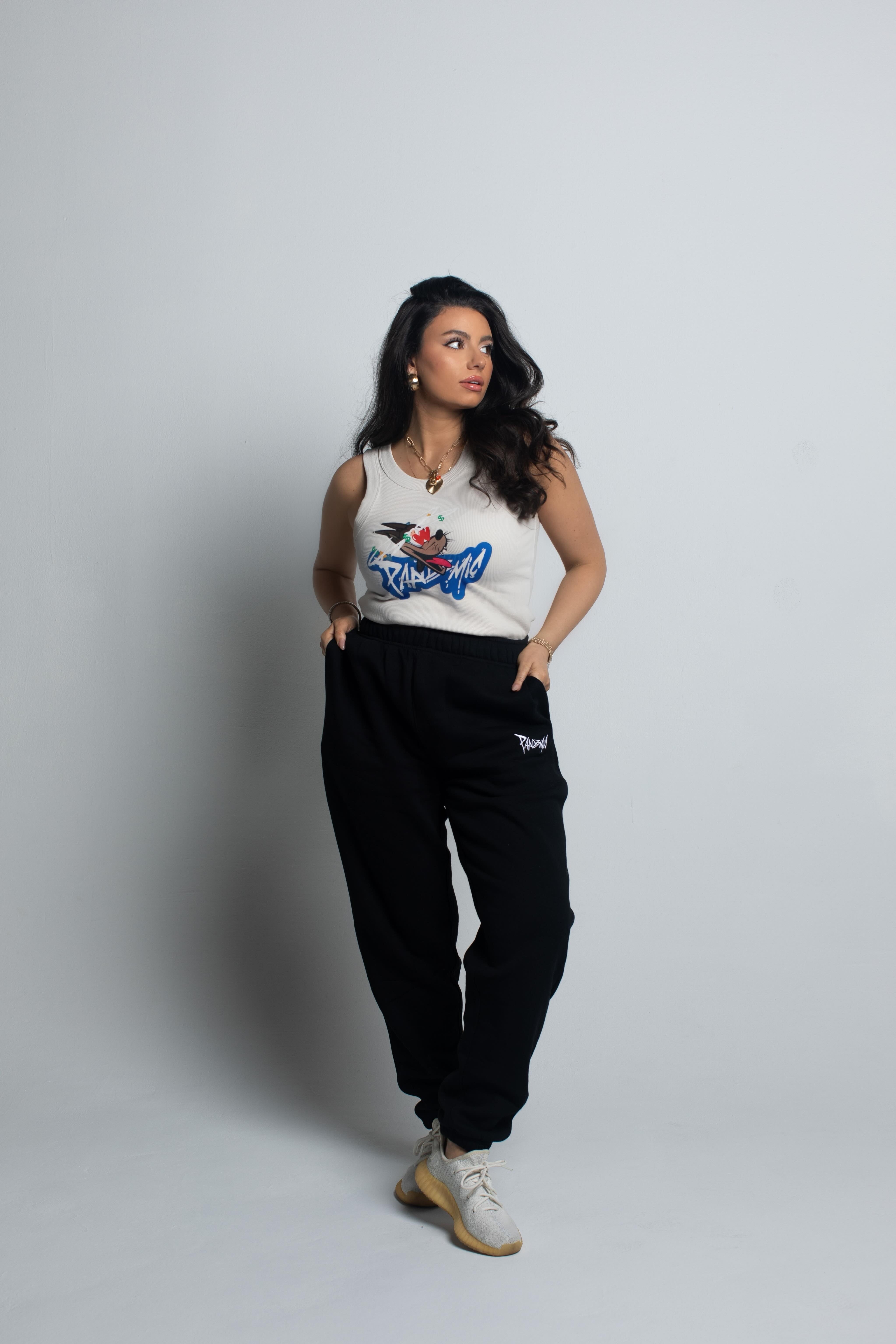 No Fear Organic Rib Tank in Bone