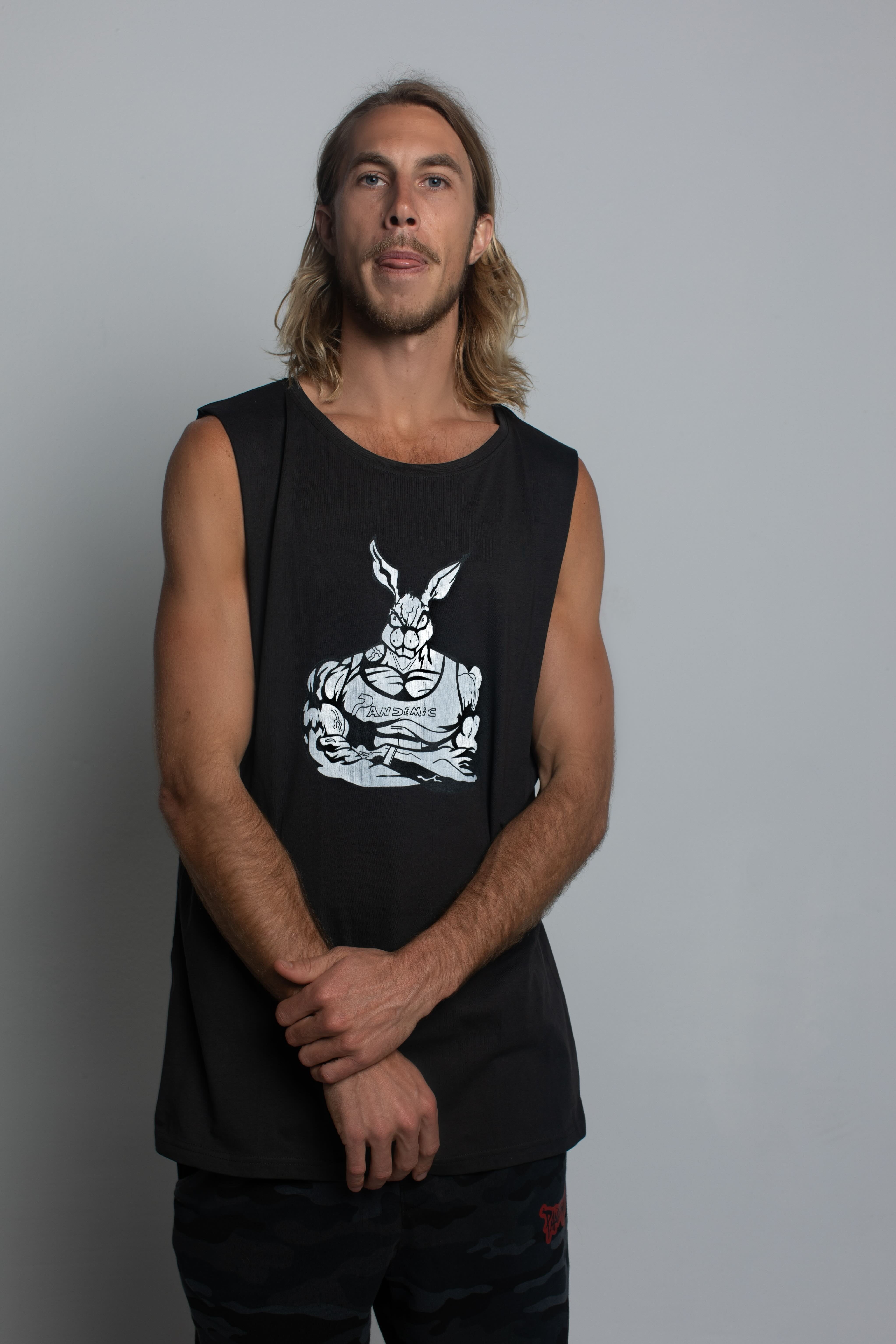 Sedona Jack Rabbit Tank Top in Ash