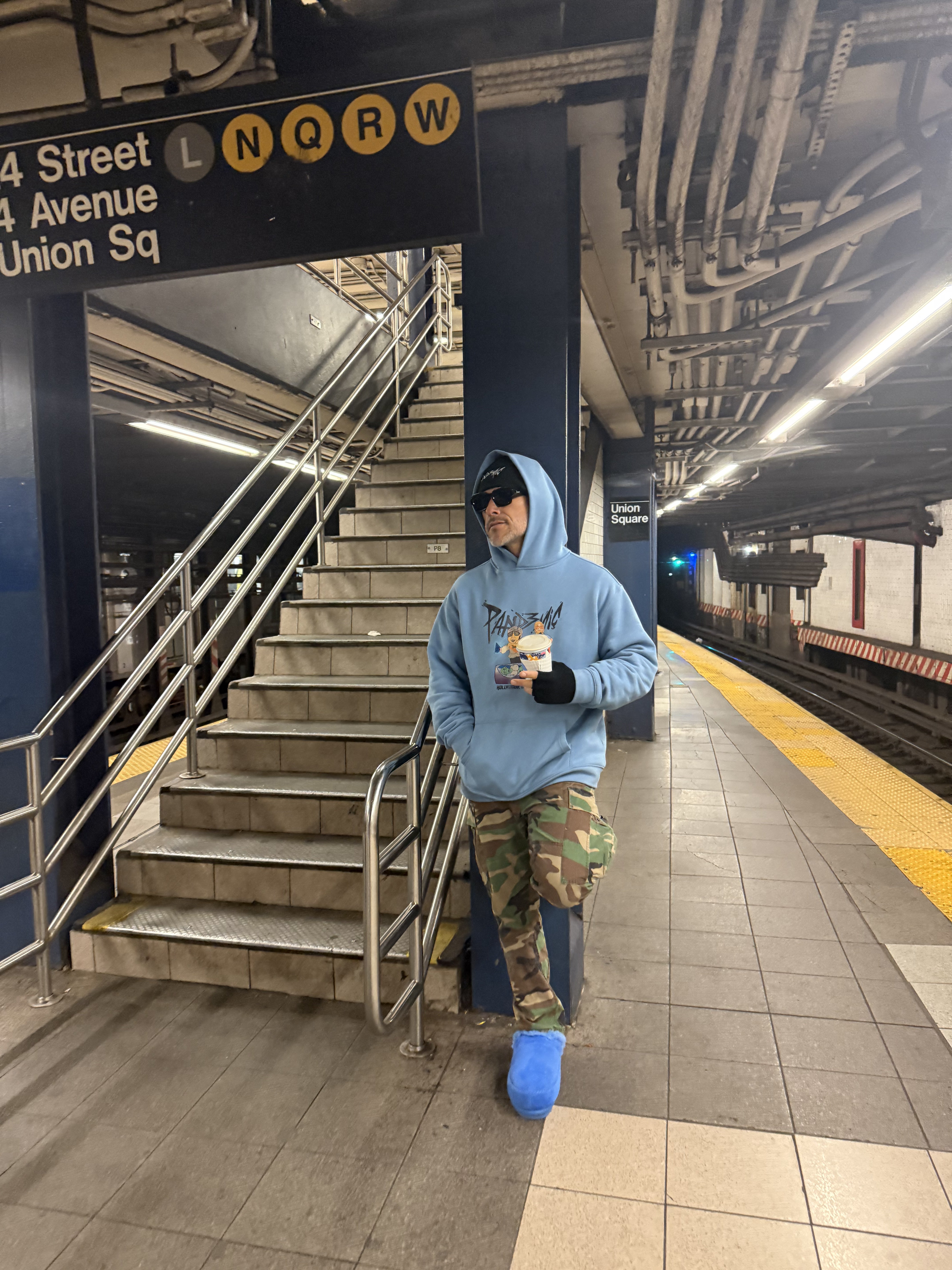 Organic Cotton Beanie in Noir