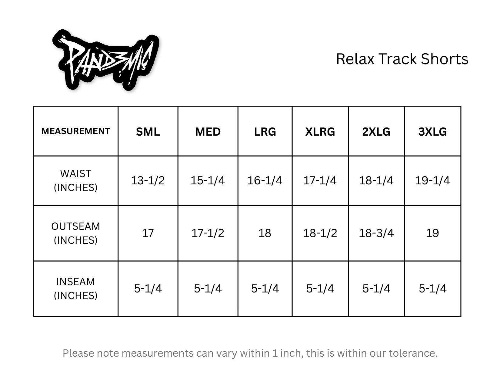 Relax Track Shorts in Noir