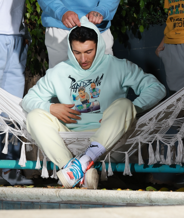 The Willies Relaxed Hood in Seafoam