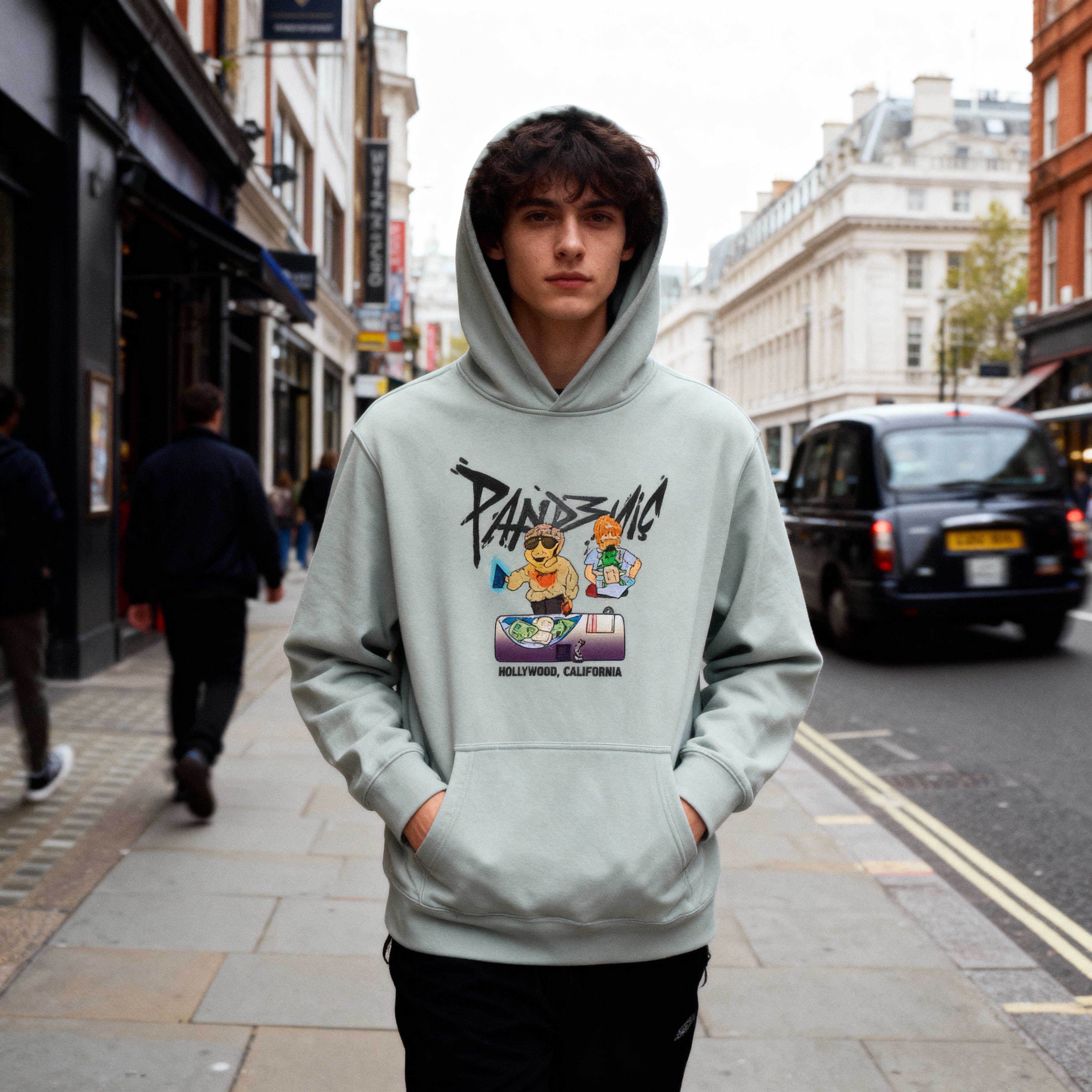 The Willies Relaxed Hood in Seafoam