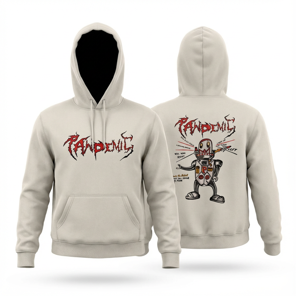 Funky Bot 77 Heavy Hood in Ecru