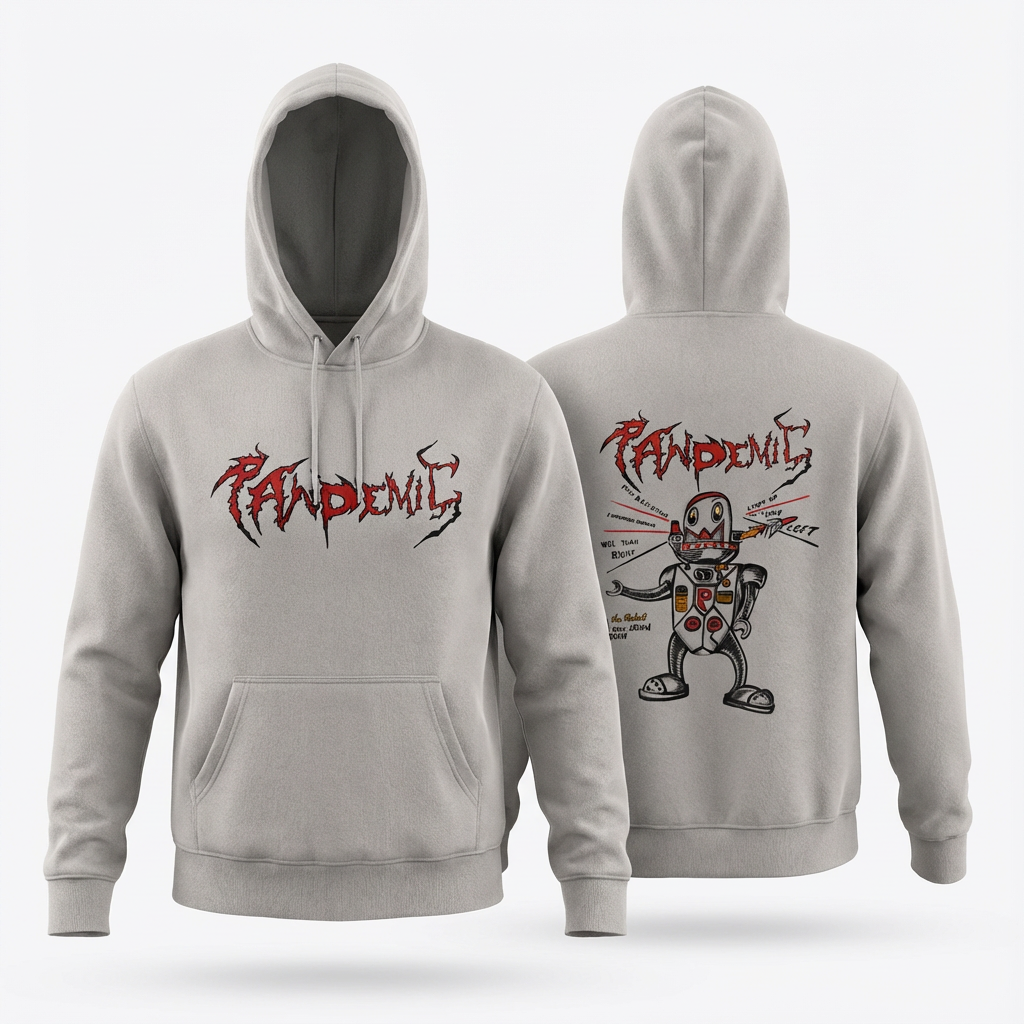 Funky Bot 77 Heavy Hood in Bone